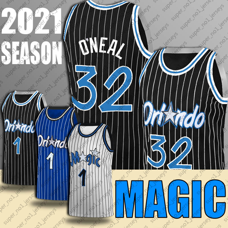 

OrlandoMagicJersey Shaq 32 ONeal Jerseys Tracy 1 Mcgrady Jersey Penny 1 Hardaway Jerseys Jonathan 1 Isaac Jersey cvb, Retro jersey