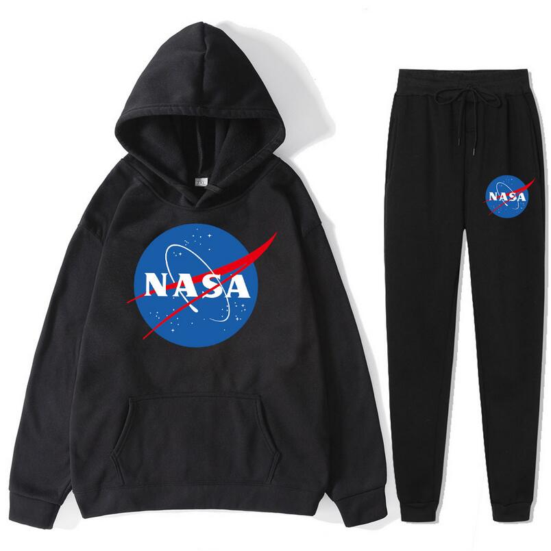 

Men Tracksuit Winter Hoodies Pants 2 Piece Set 2021 Running Hoody Mens Brand Sweatshirt Sport Joggers Sweatpants Suit, Khaki