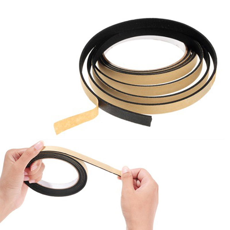 2 Rolls (4 Meters) Cooktop Gap Adhesive Tape Door Window Seal Waterproof Black For Gap Sealing Adhesive Tape Kitchen Accessories-image-694045593