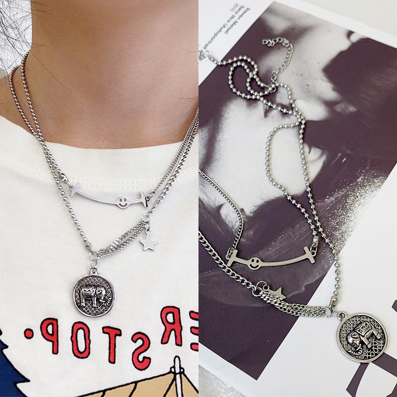 

Pendant Necklaces Various Styles Of Stainless Steel With Men Hip Hop Charm Women Punk Necklace Accessories Jewelry Good Quality, Silver