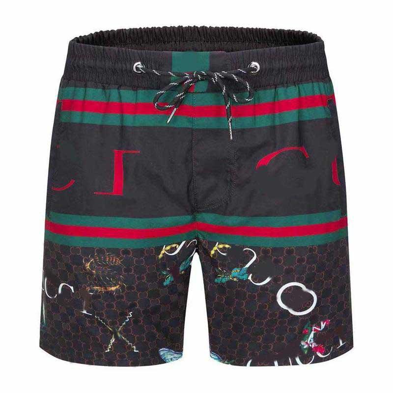 

NEW Summer Fashion Shorts New designer Board short Quick Drying SwimWear Printing Board Beach Pants Men Mens Swim Shorts, White;black