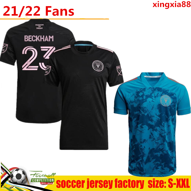 

Inter Miami 21/22 Soccer Jerseys Beckham Higuain Football Shirt Matuidi Pizarro Kit