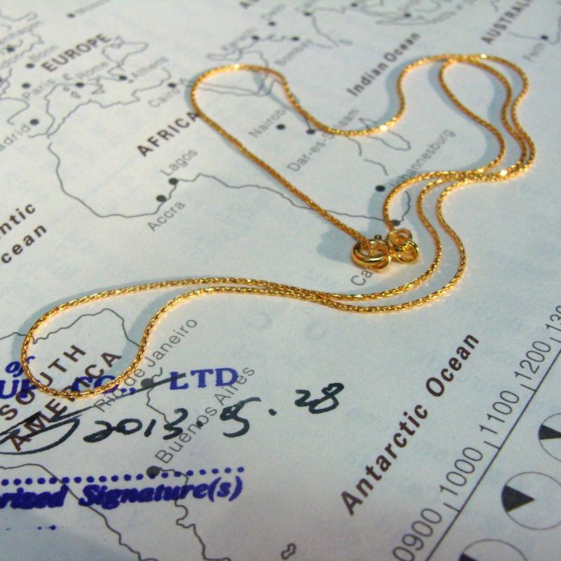 

Chains GVBORI 925 Sterling Silver Chain Necklace Promotion Women Party Fine Jewelry Gift For Lover Gold