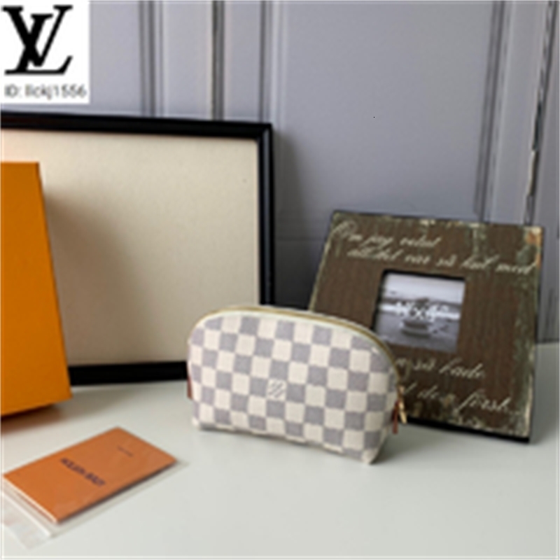 Compact Real Brand Bag Designer Chain Luxury Clutches Lozm Men M47515 Leather Long White Wallets Gera Purse Chain Evening Cosmetic Key Card