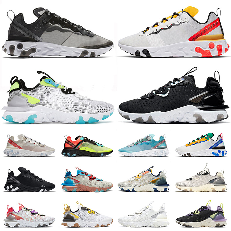 

2021 Top EPIC Vision Running Sports Shoes Worldwide Pack White Element 55 Undercover For Men Women Black Iridescent Trainers Sneakers 36-45, C55 light orewood brown 36-45