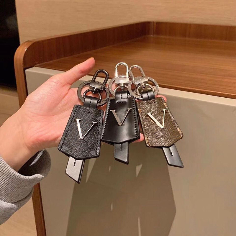 

High Qualtiy Brand Designer Keychain Fashion Purse Pendant Car Chain Charm Bag Keyring Trinket Gifts Accessories Luxury Key Rings