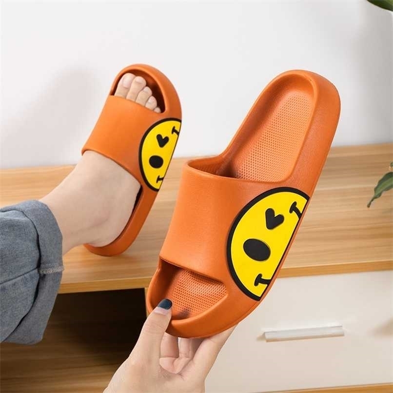 

Women Men Slippers Summer Beach Slides Flip Flops Cartoon Couples Ladies Lovers House Outdoor Sandals Eva Light Bathing Shoes 211023, Purple