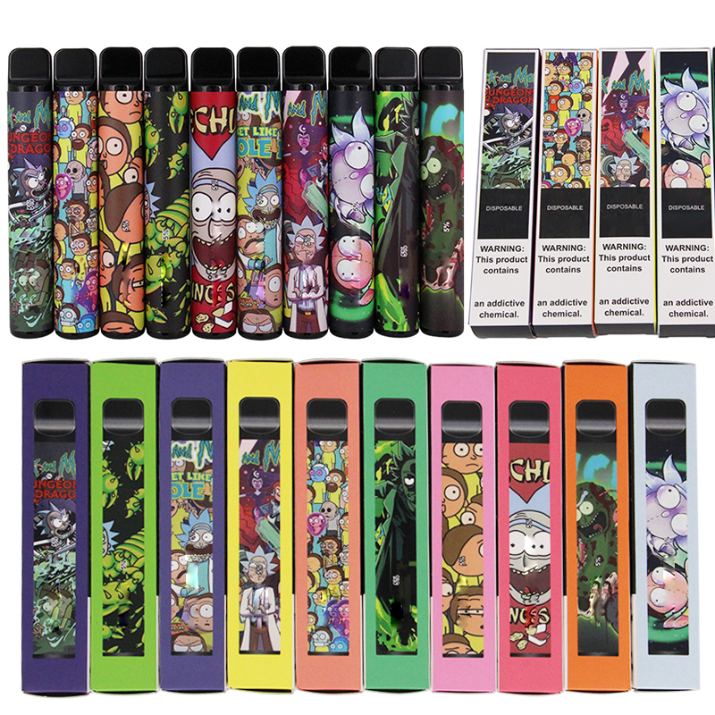 

Rick Plus Vapes E-Cigarettes Factory Whole Sale Price Long Lasting Vaping Pen Pre-Filled Vape Puff Bar