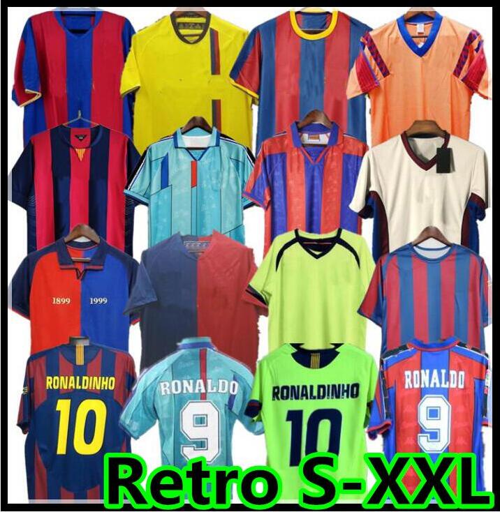 

07 08 retro jersey Barcelona Stoitchkov 1996 1997 FIGO 1899 1999 XAVI RONALDINHO RONALDO MESSI 08 09 91 92 RIVALDO GUARDIOL Iniesta 100 Year PIQUE XANI Henry