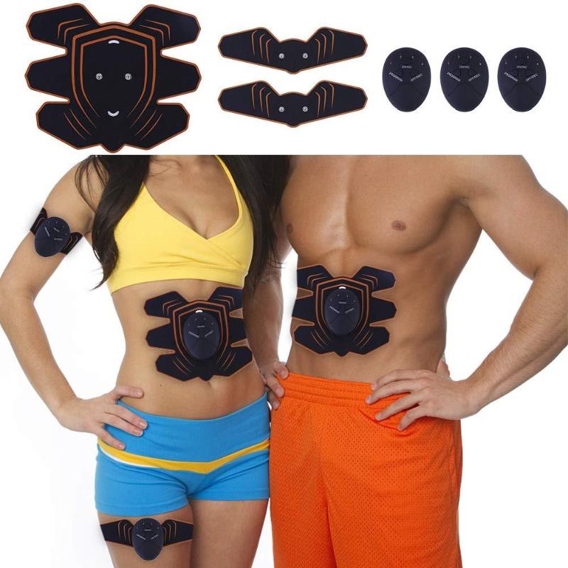 

Accessories HobbyLane Muscle Stimulator Abdominal Electronic Power Massager Trainer Unisex Fitness Training Gear