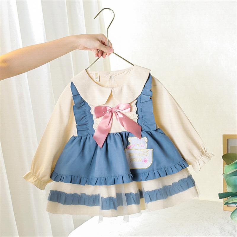 

Girl's Dresses Girls Princess Dress Toddler Girl Fall Clothes Kids For Christmas Outfits Infantil, Red;yellow