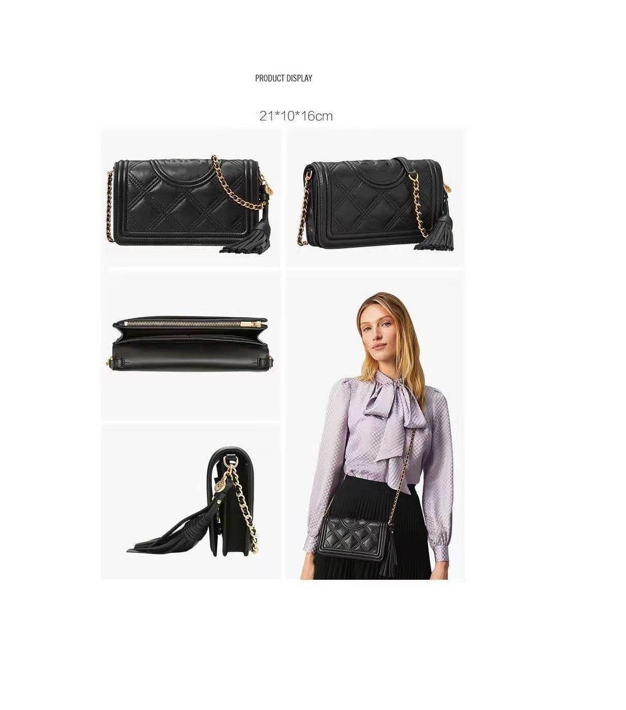 

2021 Bagsgood02 Bags Toryburch Luxurys PU Handbags WALLETS C98 SOFT WALLET Handbag FLEMING Women LEATHER Tote BAG CROSSBODY Designers Bmsgf, Red;black