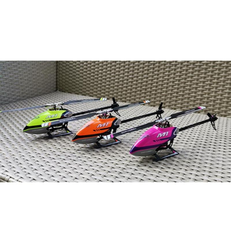 

M1 6CH 3D 290mm Flybarless Dual Brushless Motor Direct-Drive RC Helicopter W/Adjustable Flight Controller BNF Version Drones