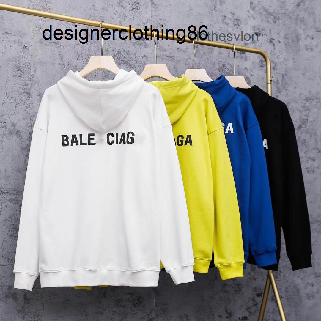 

Hoodies Hoodie Balencaigas 2022 Quality Brand Classic Designers Letter Hoodie Winter Sweater, Light grey