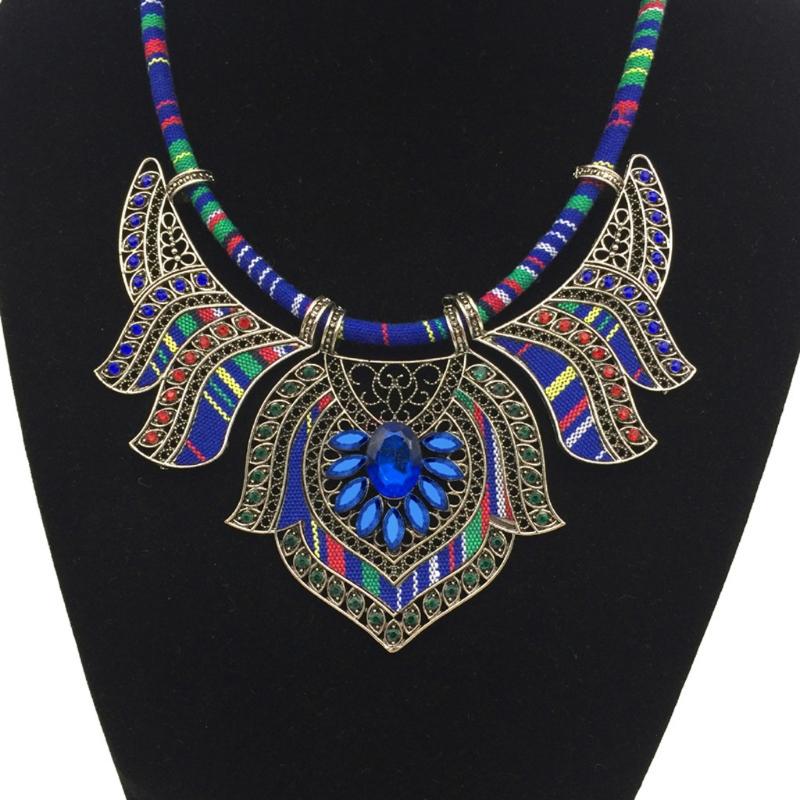 

Pendant Necklaces Chunky Bib Statement Torque Choker Bohemia African Egypt Tribal