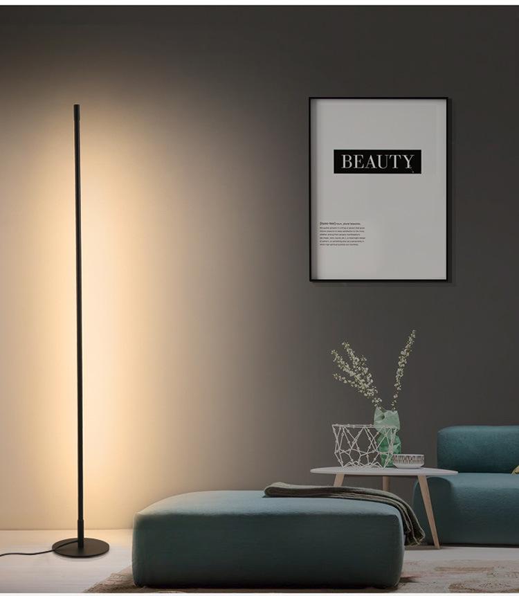 

Minimalist Creative Floor Lamp Bedroom Living Room Personality Atmosphere Nordic Simple Led Decorative Table Lamps