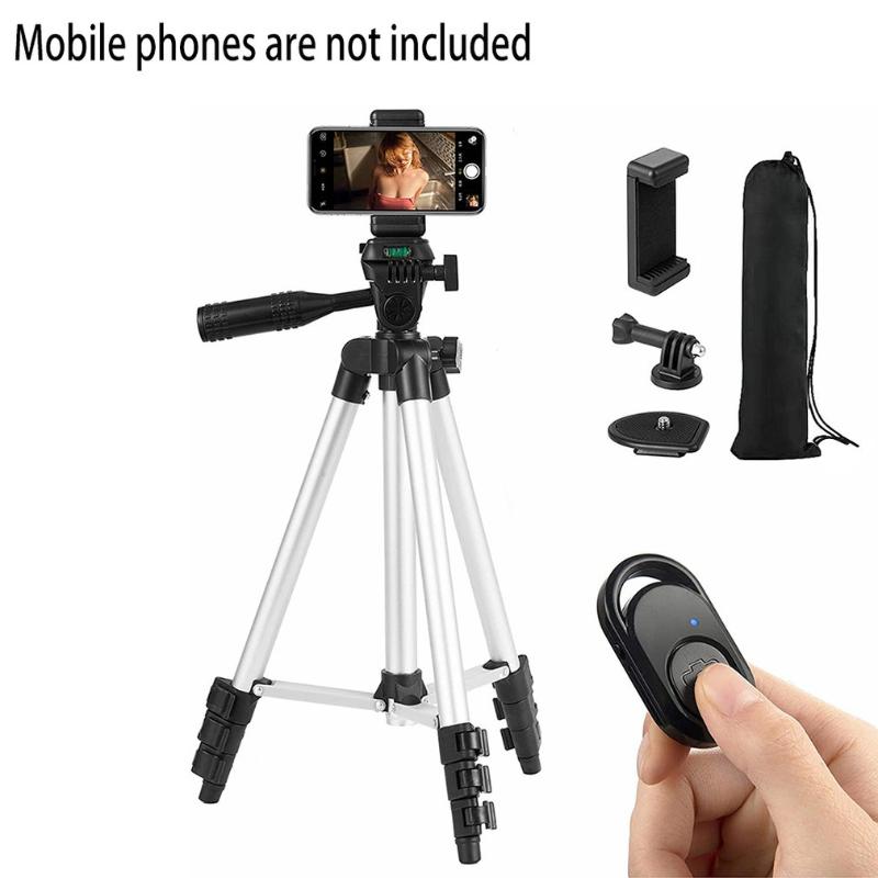

Mobile Phone Tripod Stand Universal Pography Camera Holder Remote Control Live Broadcast Tripods