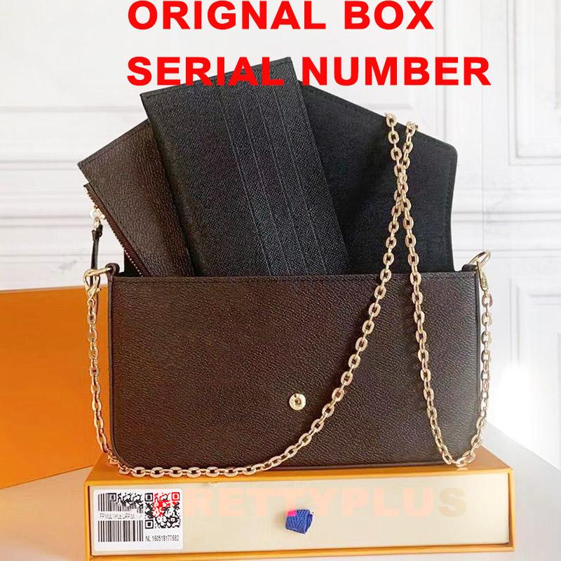 

LV LOUIS BAG VITTON Womens Luxurys Wallet Purses Lady Holder Mini Mens Waist Chain Shoulder Messenger Designers Card Fashio Bkbr, Red;black