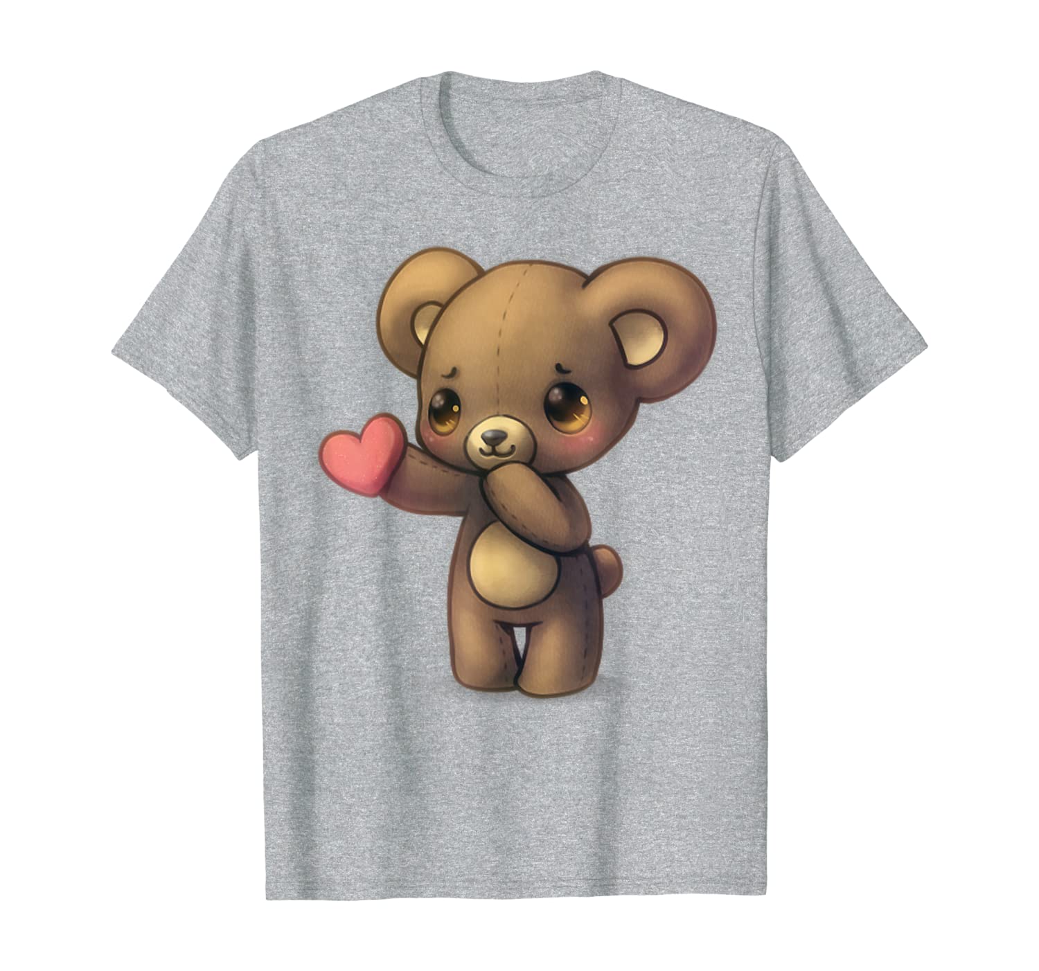 

adorable teddy bear gives you love | valentine day t-shirt, White;black