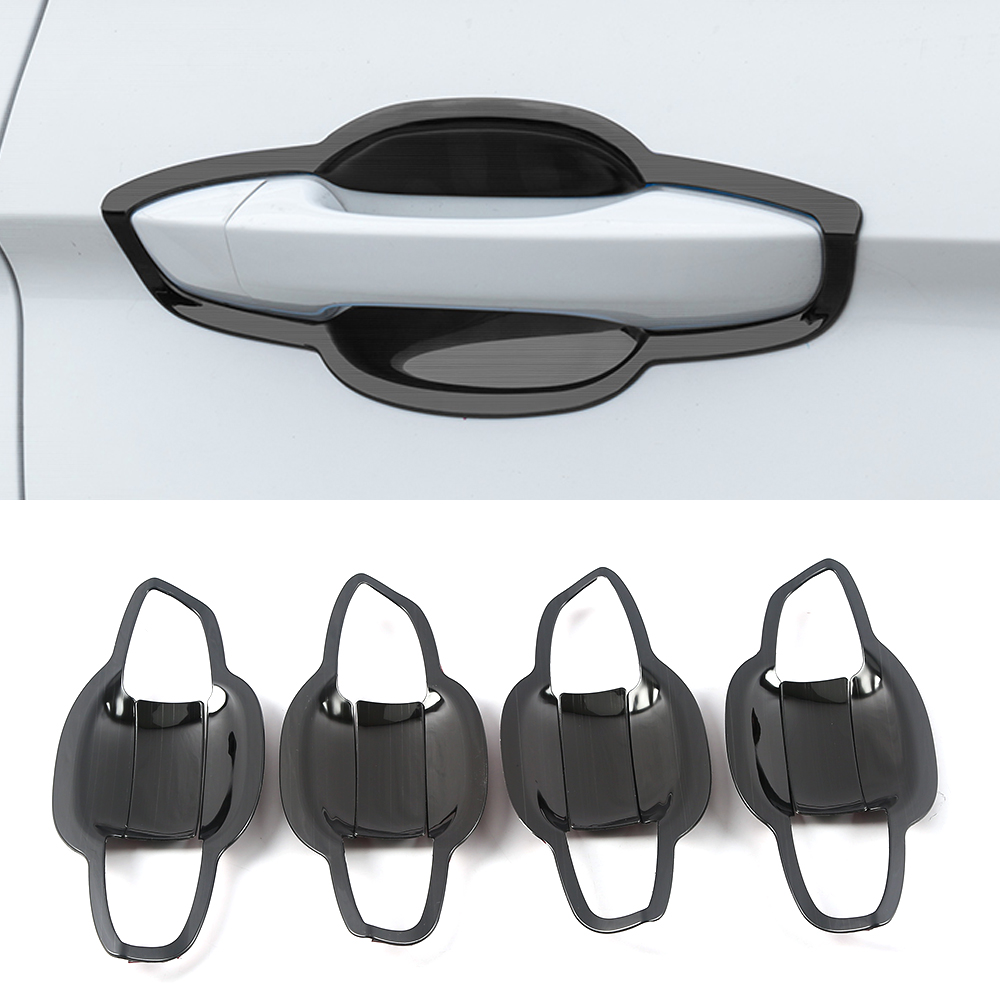 

For VW Volkswagen Tiguan MK2 2017-2021 Car Accessories Door Handle Bezel Protector Trim Door Bowl Cover Frame Sticker Mouldings, Customize