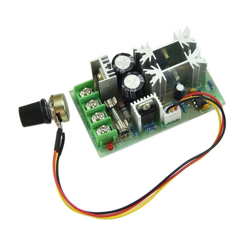 

Smart Home Control Universal DC10-60V 20A PWM HHO RC Motor Speed Regulator Controller Switch