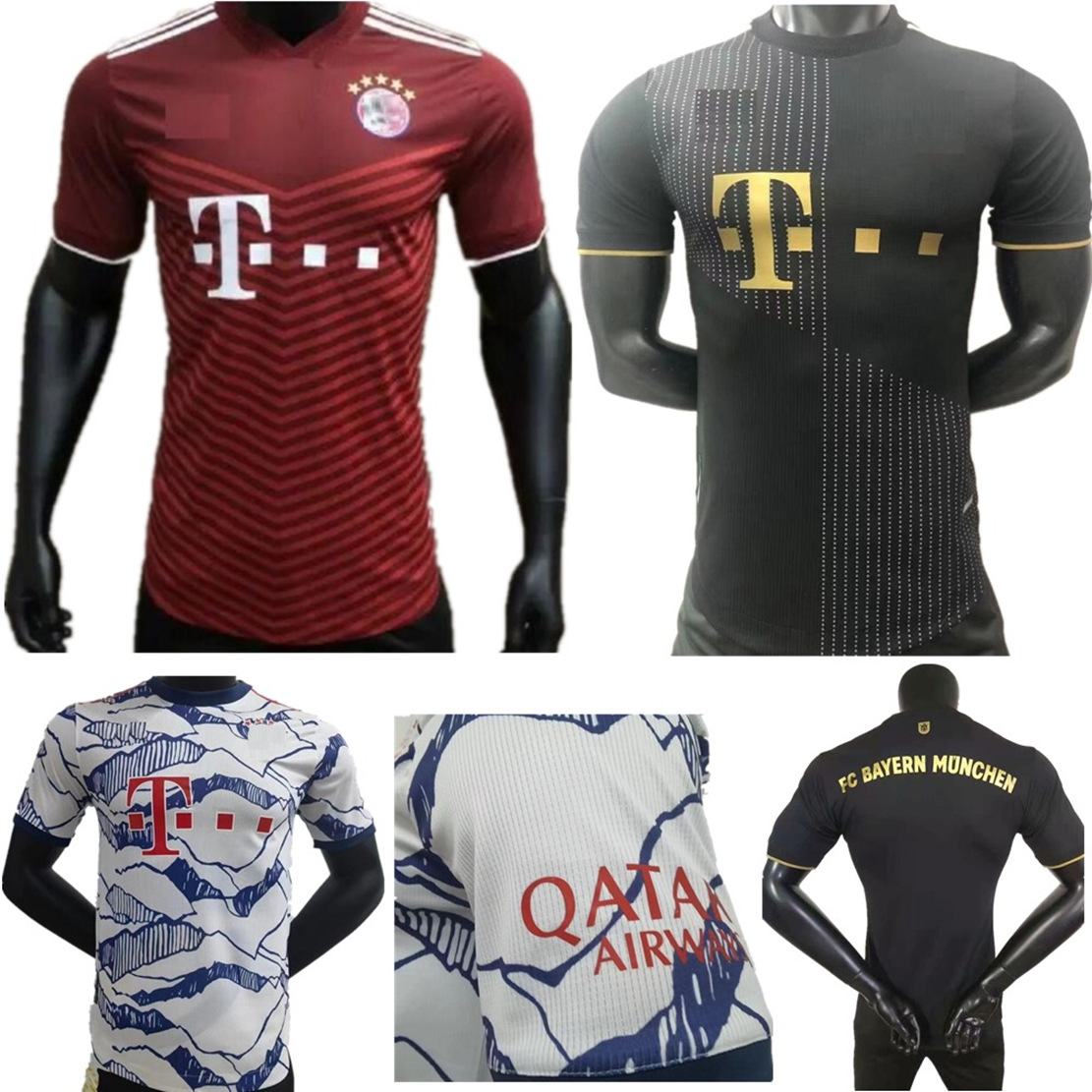 

2021 BAYERN adult Men Player version Soccer jersey MUNICH RIBERY HUMMELS Jerseys 2022 VIDAL LEWANDOWSKI MULLER SANE 21 22 home away 3rd Foot, Black;yellow