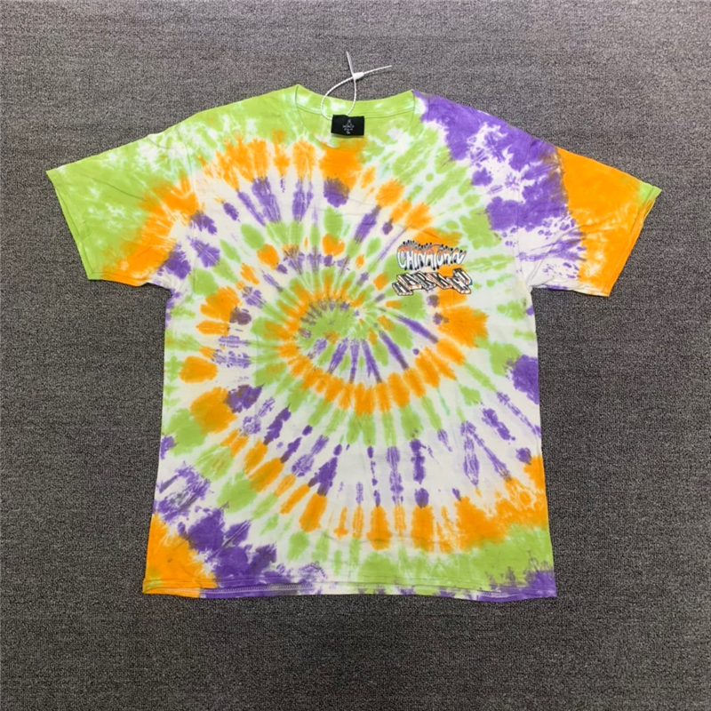 

Tie Dye T-shirt Men Women Best-Quality Tops Tee T-Shirts Real Pics, White;black