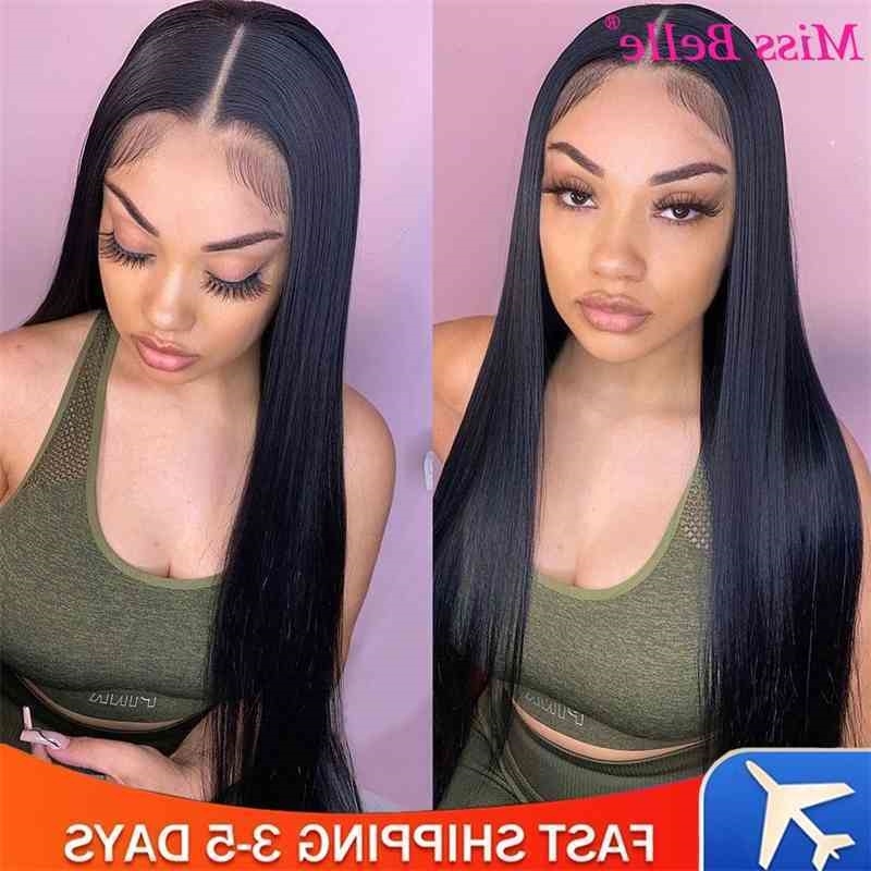 

Wig Transparent al Bone Peruvian Straight Lace Front Human Hair Wigs For Women, Ombre color