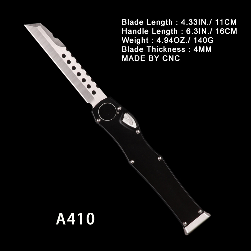 

Automatic Knife single action Tactical Knives Survival Pocket auto knife handle EDC Tools