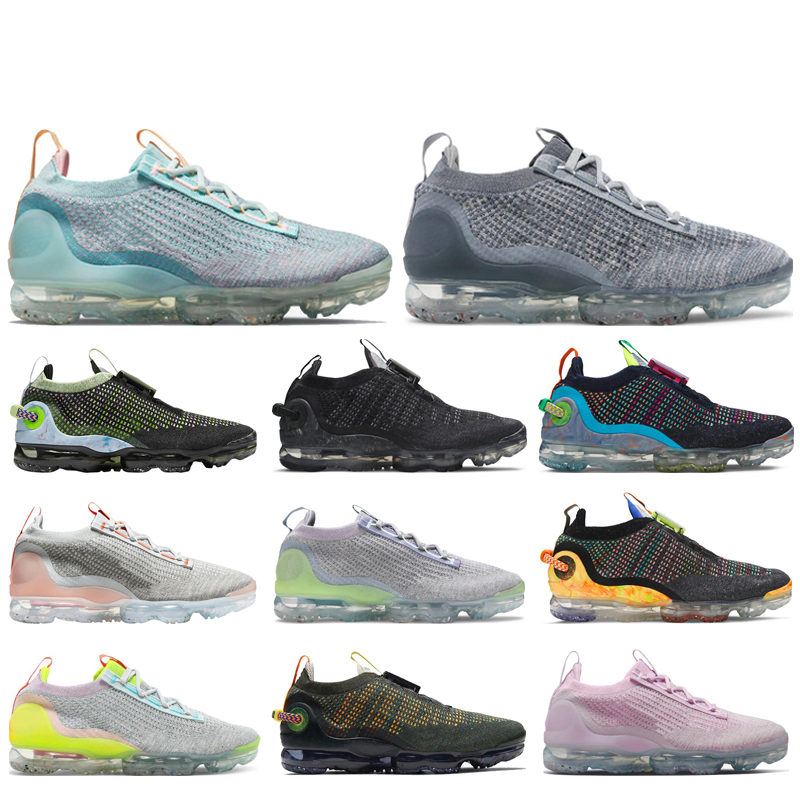 

2021 Running Shoes Armory Blue Black Multi Dark Grey Newsprint Oatmeal White Pure Platinum Light Arctic Pink mens trainers sport sneakers, 2021 light arctic pink 36-39