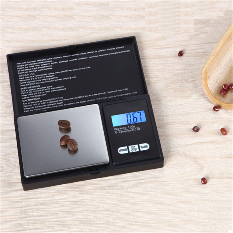 

Mini Pocket Digital Scale without battery 100g 200g 500g 1000g coin Jewelry Weighing Balance kitchen electronic smoking accessories