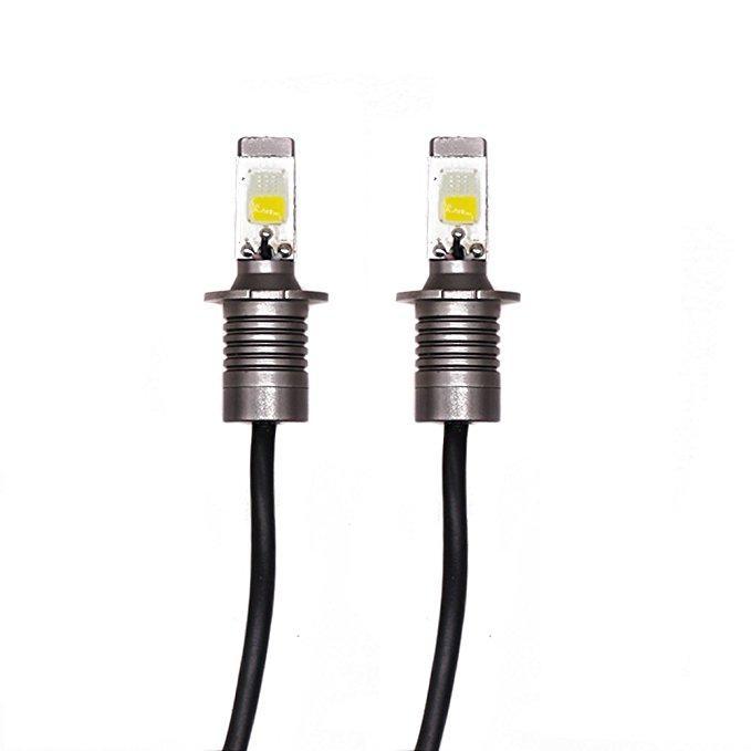 

Car Headlights 1 Pair Ice Blue Light 4*12W Single Color + Flashing Model COB Driving Fog Head Spot Refit Accessories