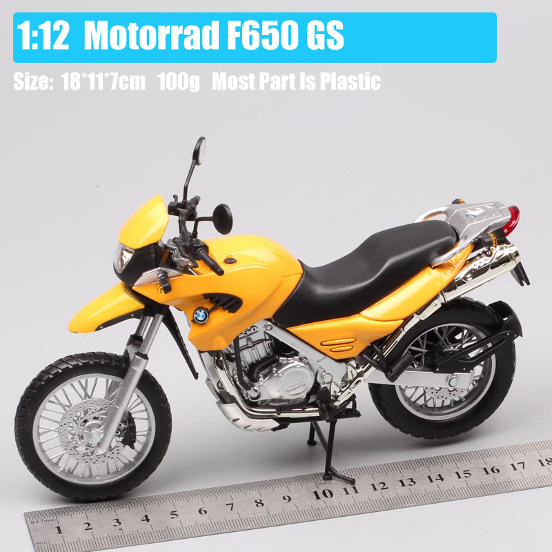 

112 scale classic automaxx Motorrad F650GS motorcycle Diecasts & Toy Vehicles model f650 motorbike for baby boys collectibles