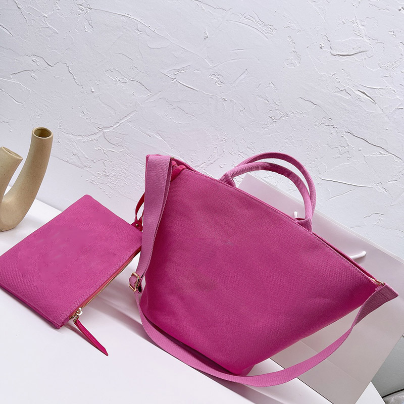 

Fashion Luxury Designer Canvas Women's Shopping Bag Women Shoulder Bags Women Chest Pack Tote Handbags with Small Coin Bag Letter Printed, Increase freight