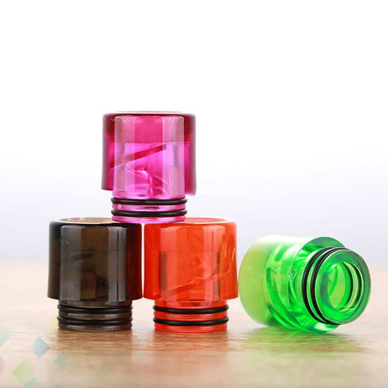

Smoking Accessories Spiral Drip Tip 510 810 Helical Smoke Tips for Atomizers TFV8 TFV12 E Cigarette Airflow Mouthpiece
