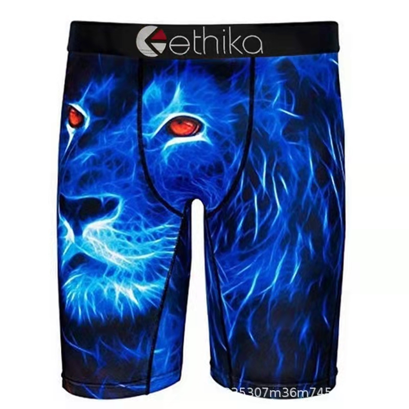 swimwears Ethika briefs men's unisex boxer shorts Breif pattern sports hip-hop rock consumer underwear skateboard street fashion stretch S-X-image-745551448