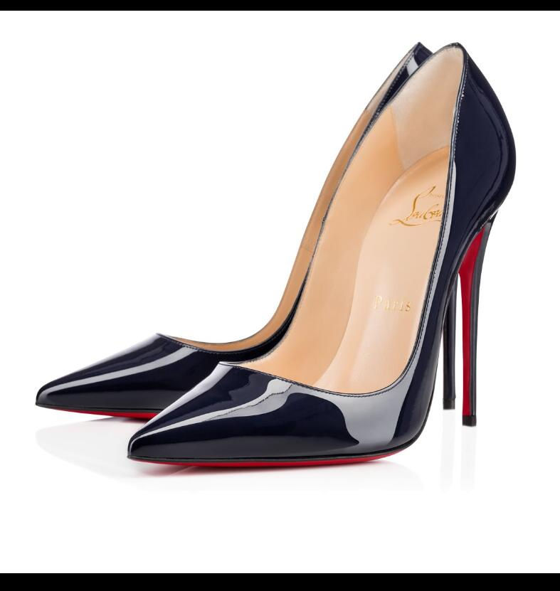 

Yarn-1 Christian Red Bottoms Louboutin women high heels Leather Pointed Toes Pumps outdoor Dress shoes, Black;white