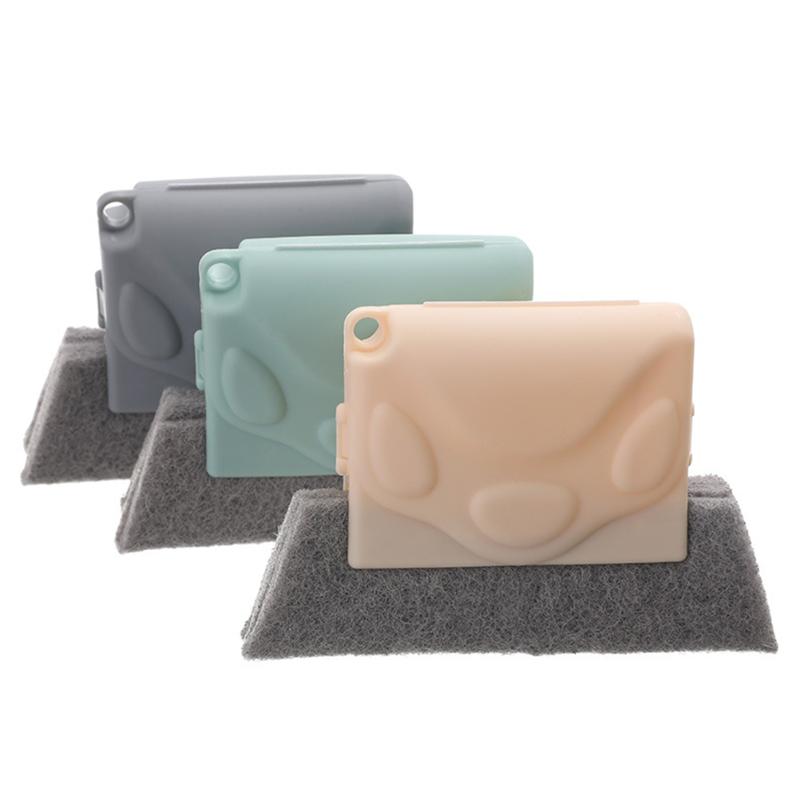 

Car Sponge 3pcs Window Gutter Cleaner Useful Gap Brush Groove Dust Cleaning