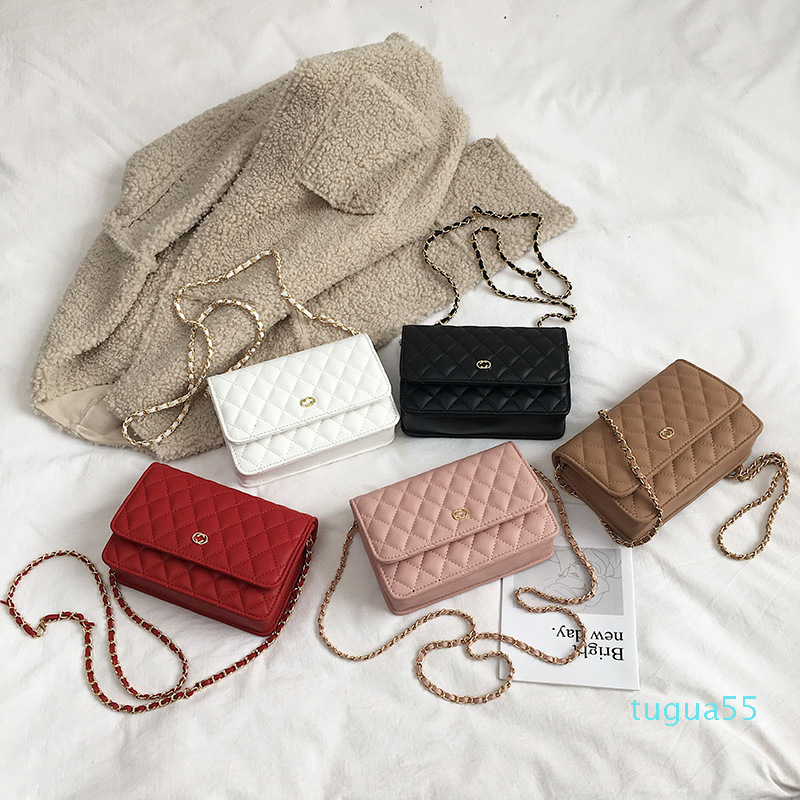 

Designer Messenger Chain Bag Casual Style, Black/sliver logo