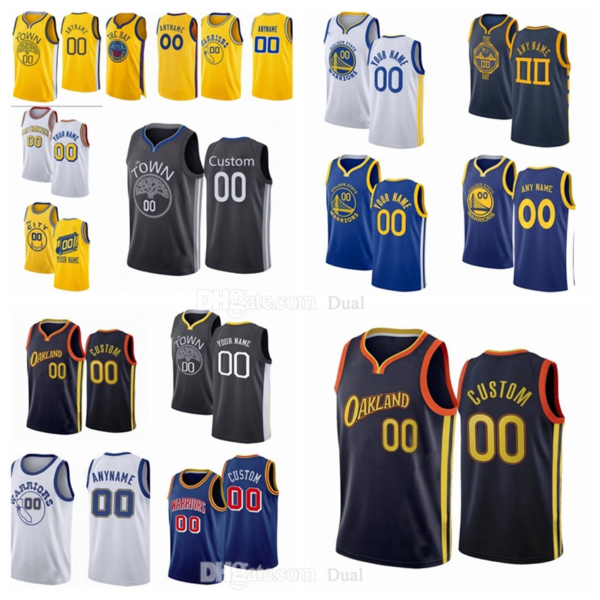 

Customized Basketball Jersey Golden StateWarriorsCity Men Women Kid Custom Name Number 30 CurryThompson 4 Mose, Black;red