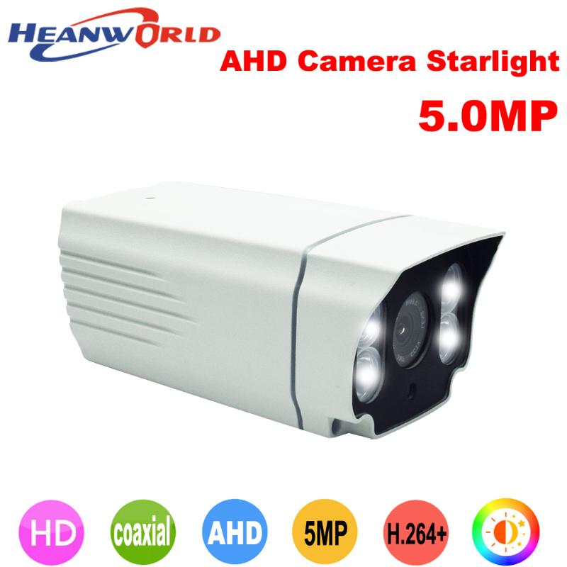 

Cameras Heanworld CCTV AHD Camera 5.0MP Analog Outdoor Security Waterproof Colour Night Vision Surveillance