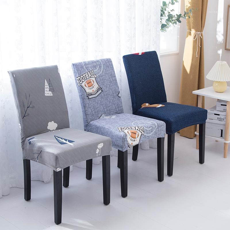 

Modern Household Simple Universal Seat Cover Stretch Spandex El Restaurant Wedding Party Meeting Chair Fabric Covers