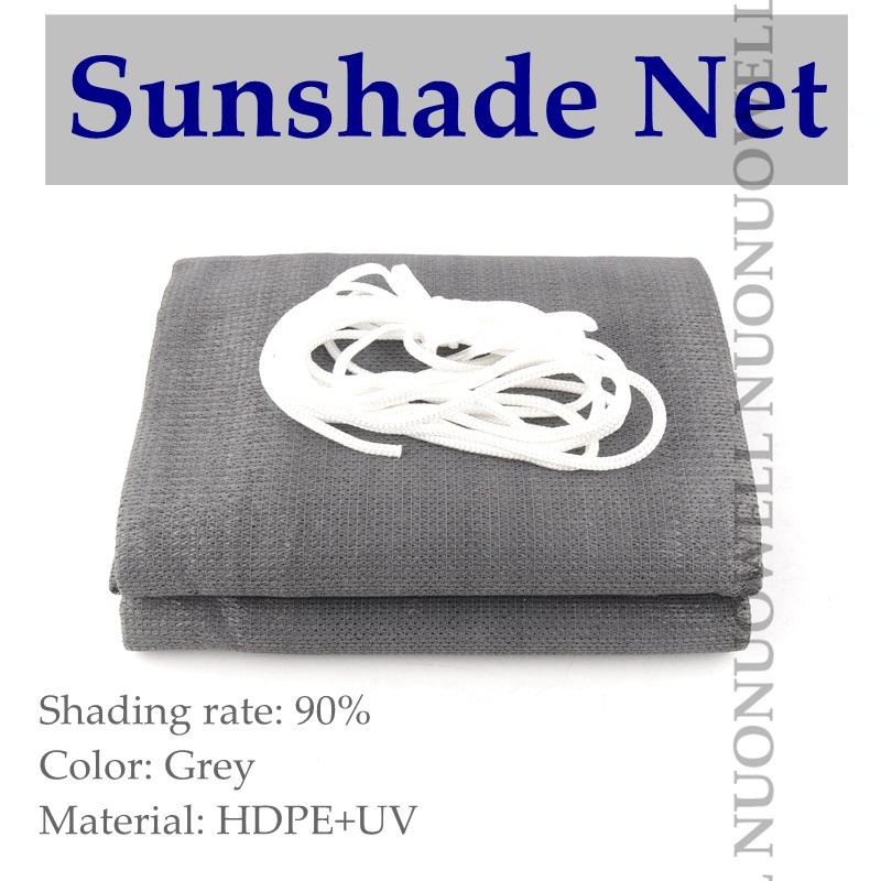 

Shading Rate 90% Rectangle Sunshade Customize Size HDPE Anti-UV Courtyard Net Retainer Sets And Accessories For Use Shade