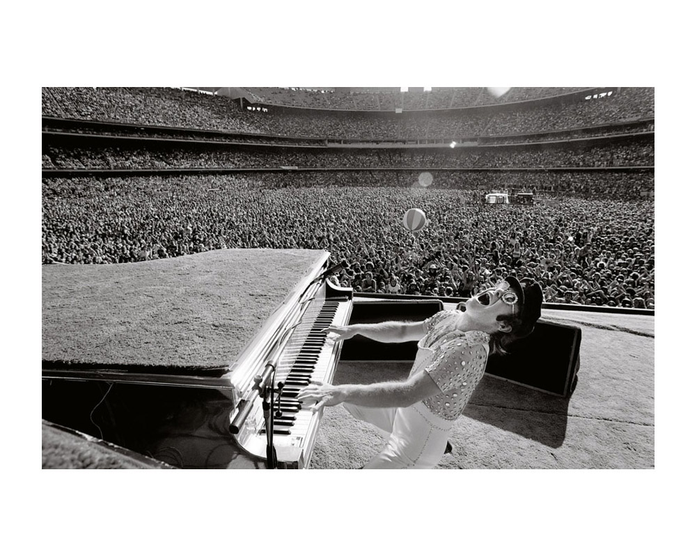 

Elton John performing at Dodger Stadium in Los Angeles Poster Painting Print Home Decor Framed Or Unframed Photopaper Material