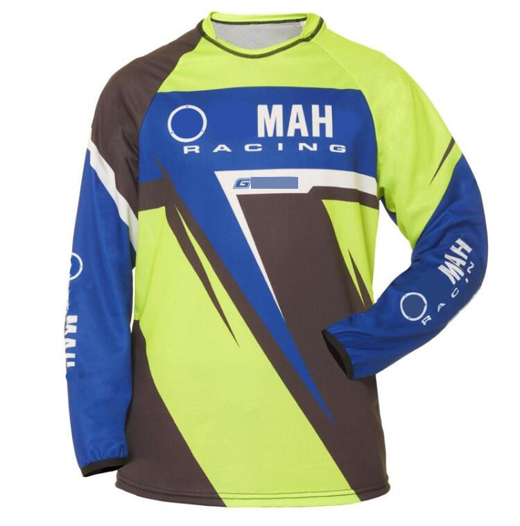 2021 season MOTO motorcycle racing T-shirt off-road ocomotive jersey quick-drying long-sleeved top-image-694520714