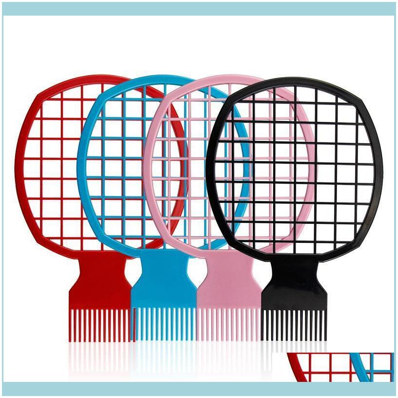 

Brushes Care & Styling Tools Productsafrican Twist Wave Curly Hair Comb Professional Salon Barber Mesh Sponge Tin Foil Brush Hairdressing Dr, Silver