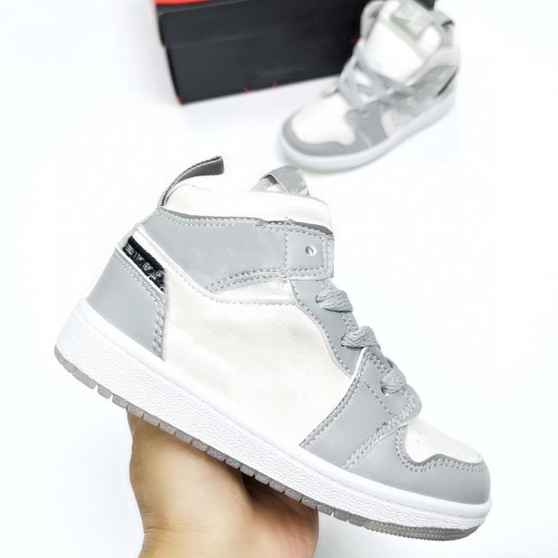 

Infant Toddlers OG Jam 1s Kids Basketball Shoes Mocha Travis Scotts Fragments Military Blue Born Baby Trainers AJS1 Bred Baned Boy Girl Sneakers, Add foam
