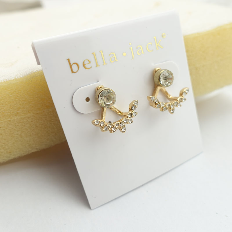 Full drill Earrings Ear Studs Wholesale jewelry earrings to undertake large, medium and small orders-image-749025764