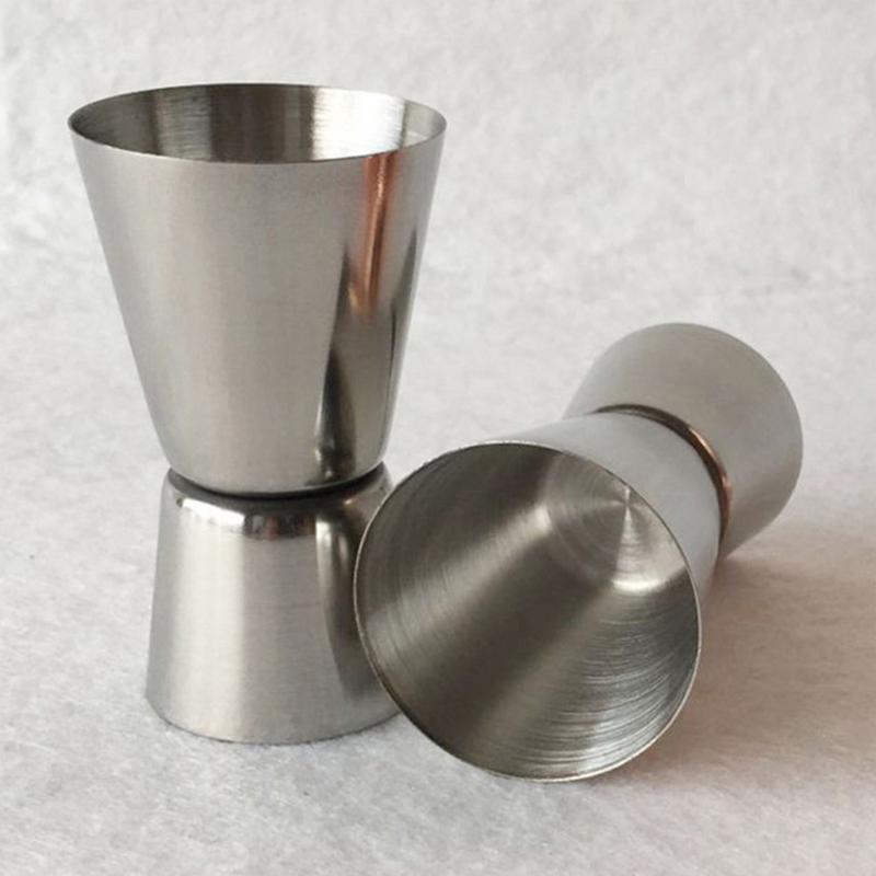 

Mugs 30/60ml Stainless Steel Measuring Cup Wine Glass Ounce Cocktail Drink Liquid Tools High Quality