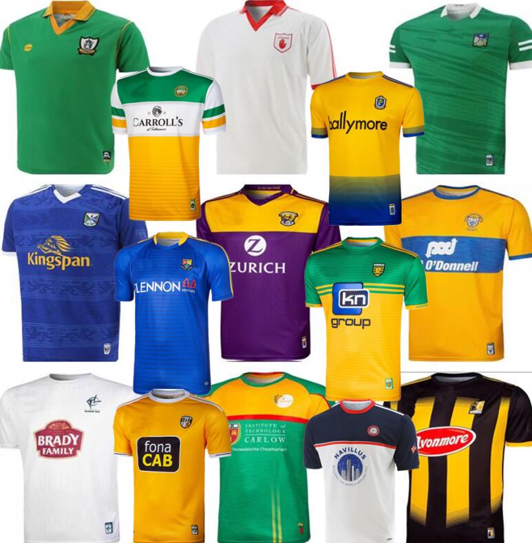 

20 21 Antrim Carlow Cavan Clare Rugby Jerseys Donegal 2021 Kildare Kilkenny Limerick Longford Meath GAA New York Offaly Roscommon Tyrone Wex, Black;gray